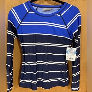 ATHLETA- rash guard-NWT